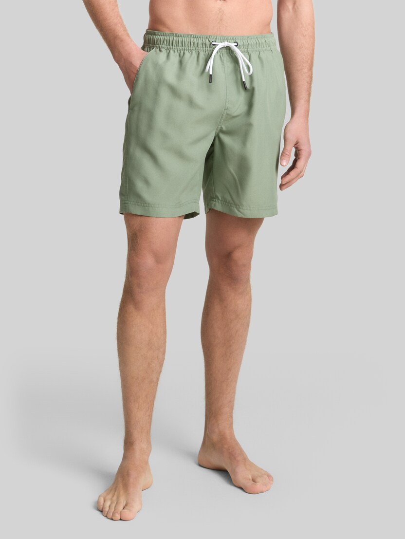 Basic Badeshorts von Denim Male, Sea Spray