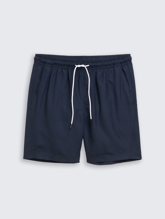 Basic Badeshorts von Denim Male, sky captain blue