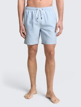 Short de bain uni - smart light blue - Découpe Vue de face du modèle