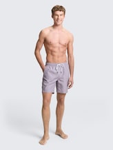 Short de bain basique - soft lilac grey - Vue de face du modèle