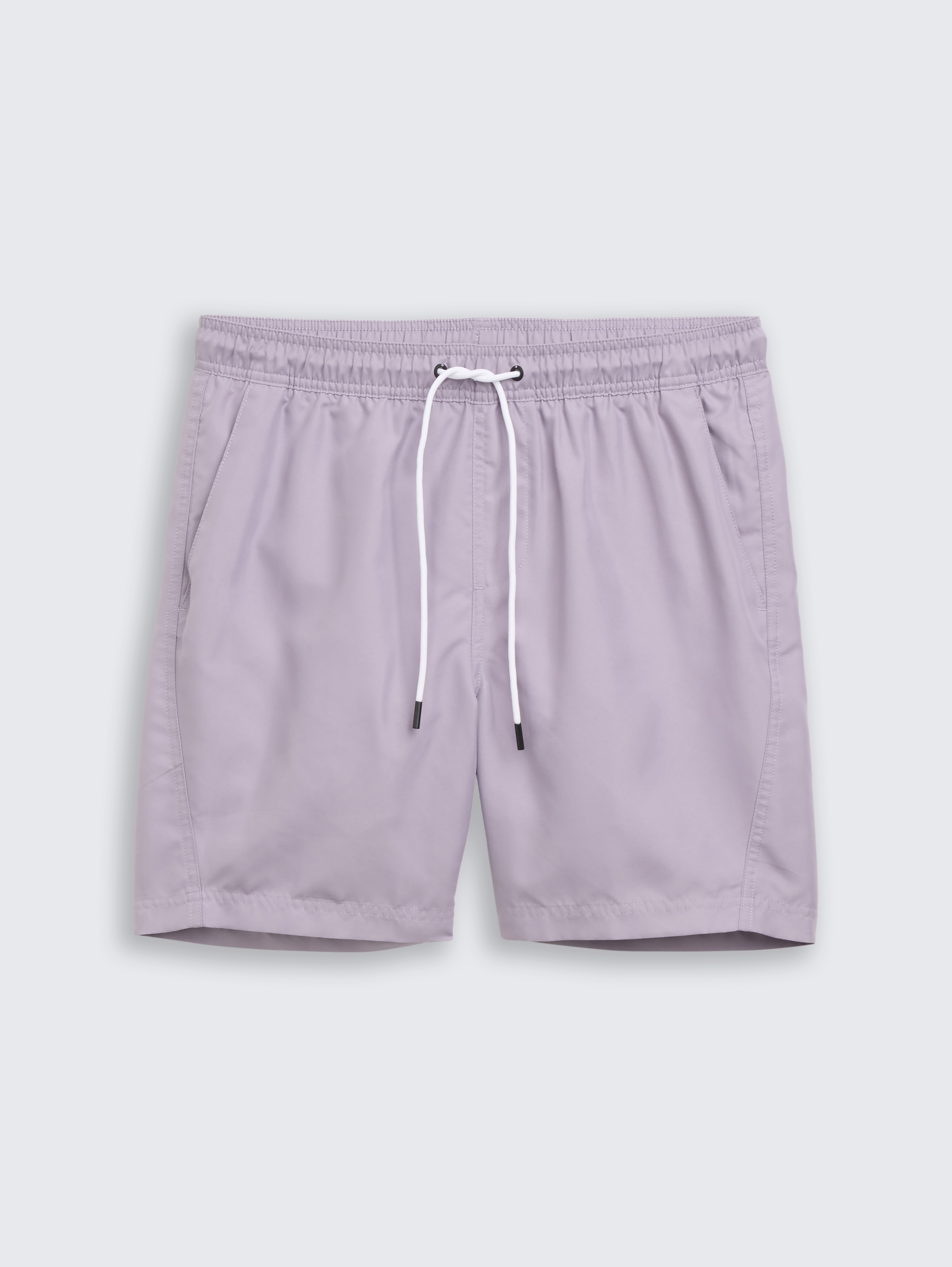 Basic zwemshort door Denim Male, soft lilac grey