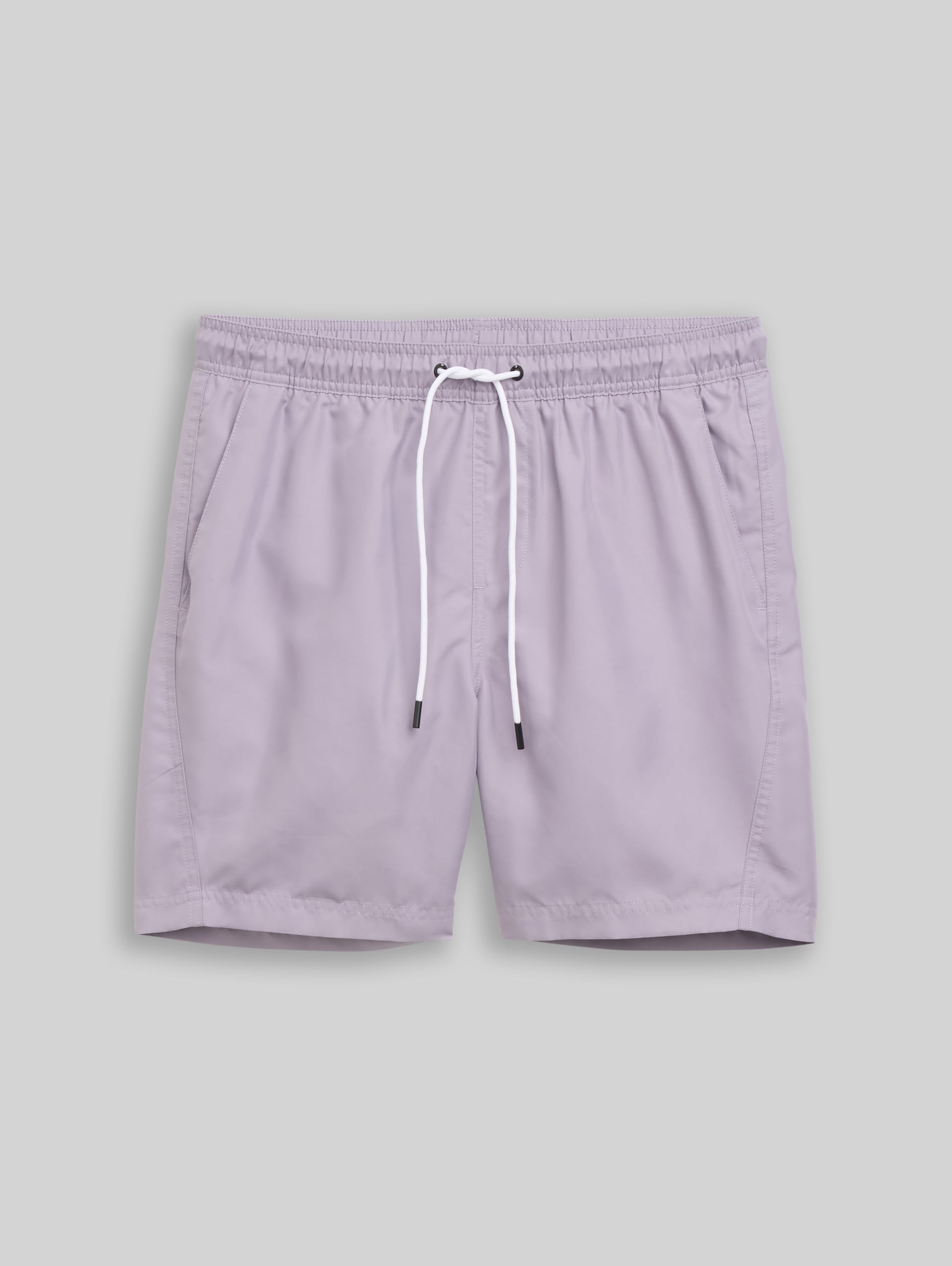 Short de bain basique - soft lilac grey - Vue de face du produit