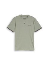 Niet geselecteerd, Poloshirt met opstaande kraag door , groen