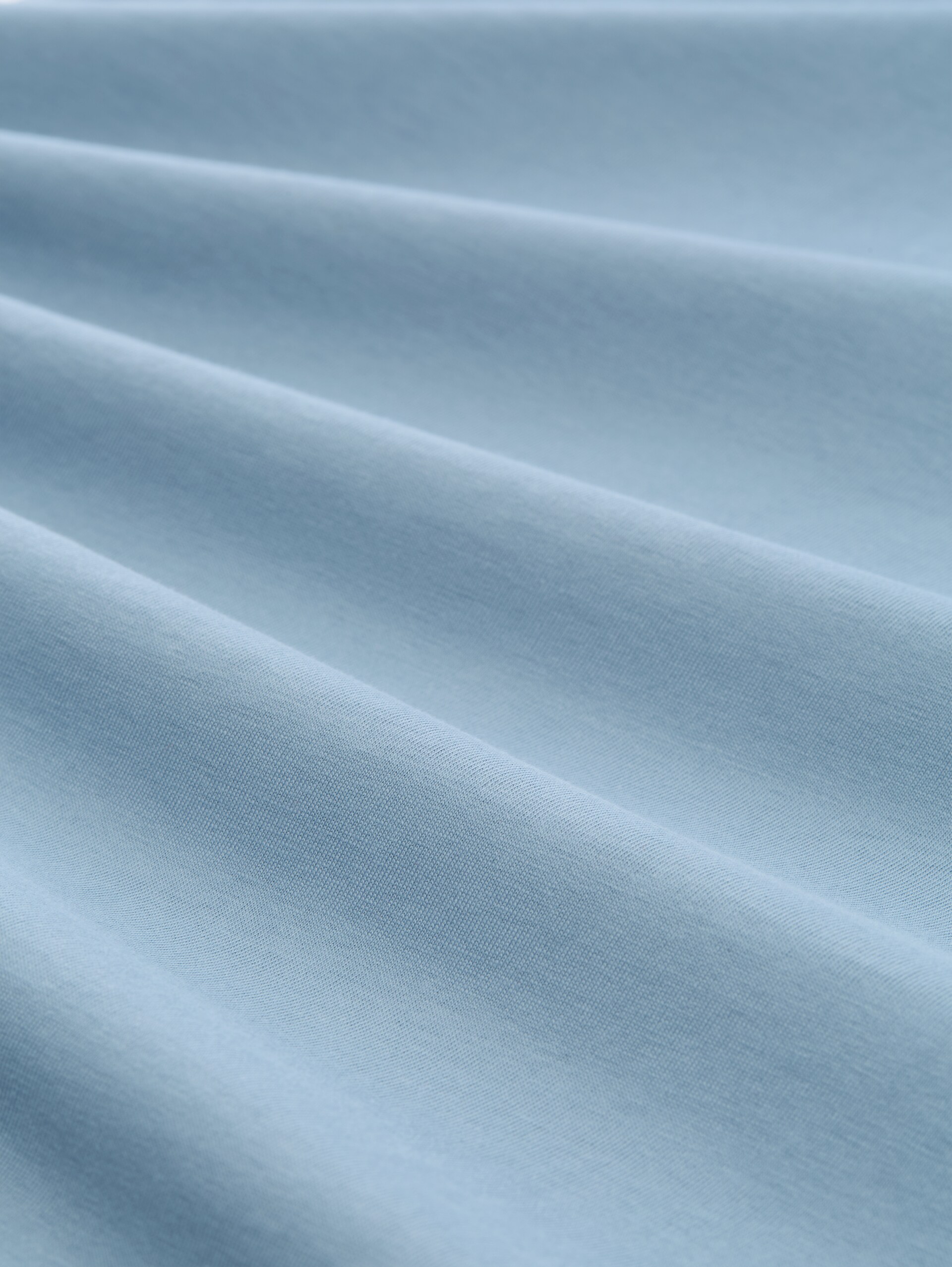 Poloshirt mit Stehkragen - mountain spring blue