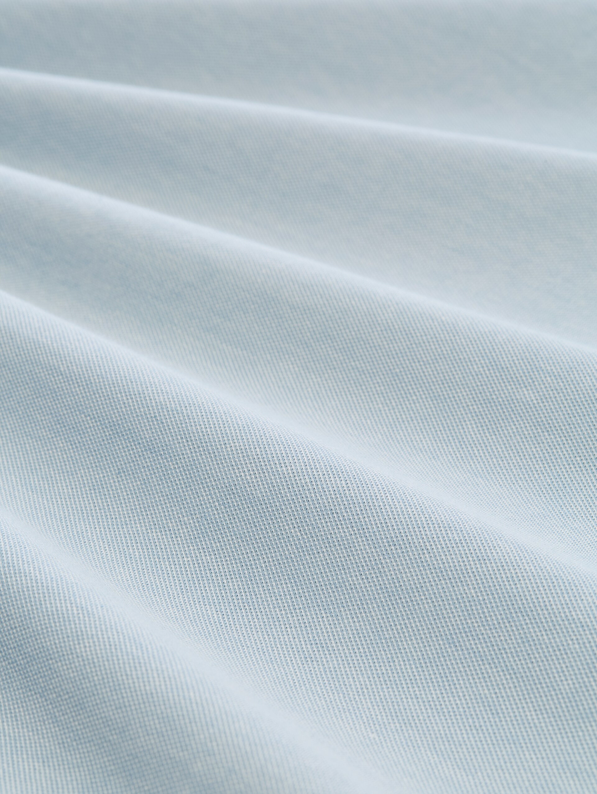 Polo shirt with sleeve pocket - blue white two tone