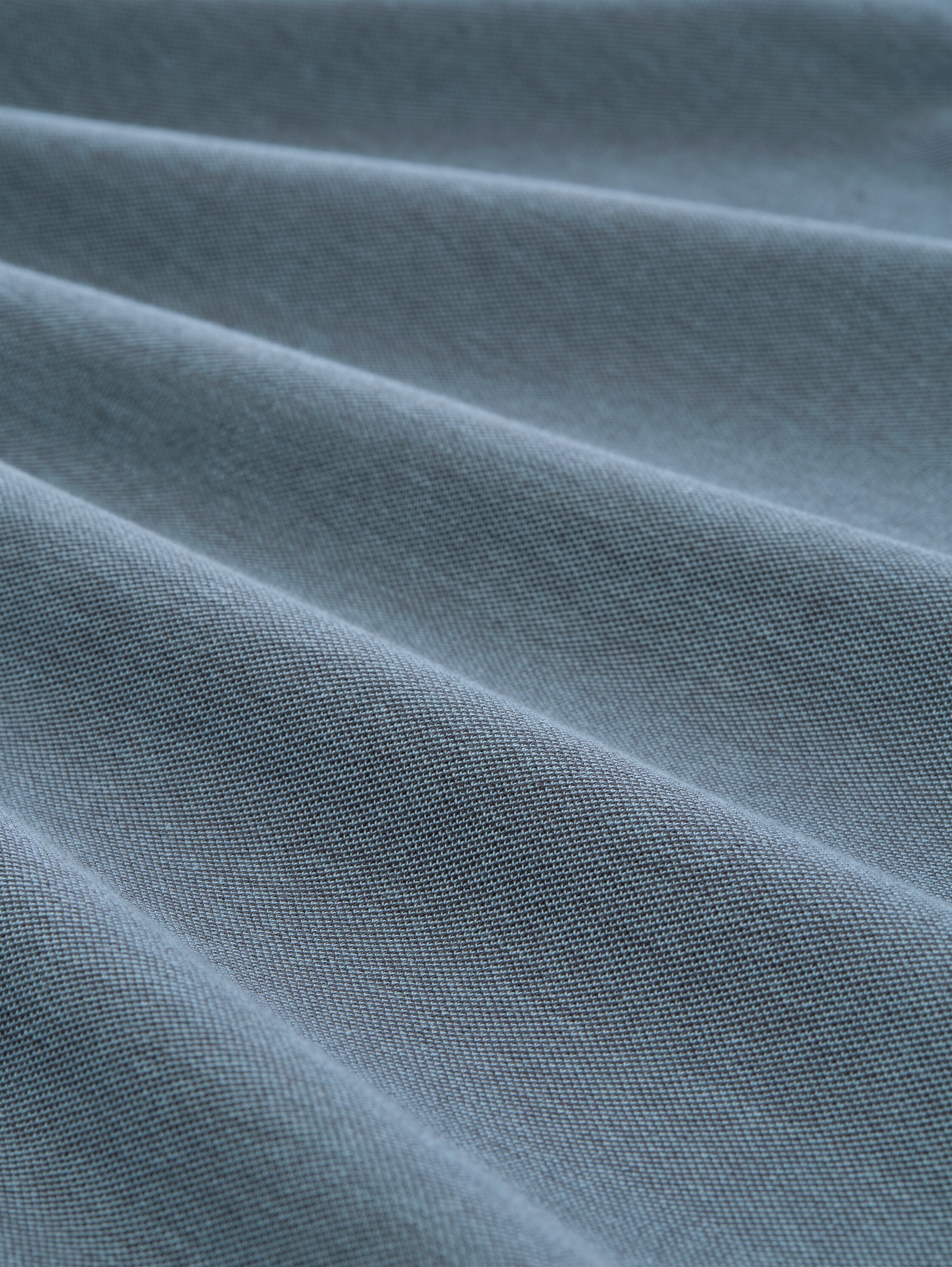 Poloshirt mit Ärmeltasche - blue grey two tone