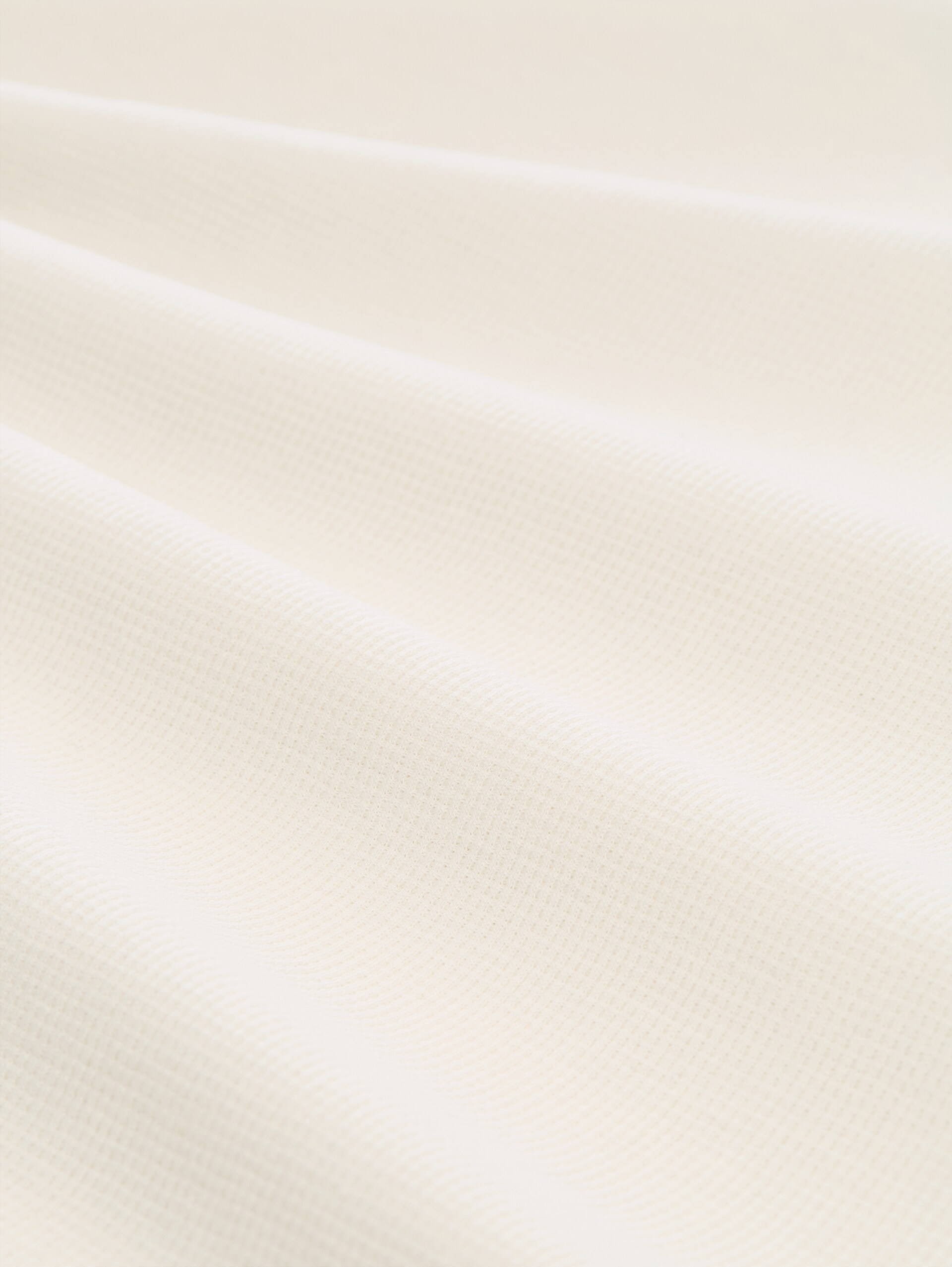 Resort Poloshirt im Used-Look - Gardenia White