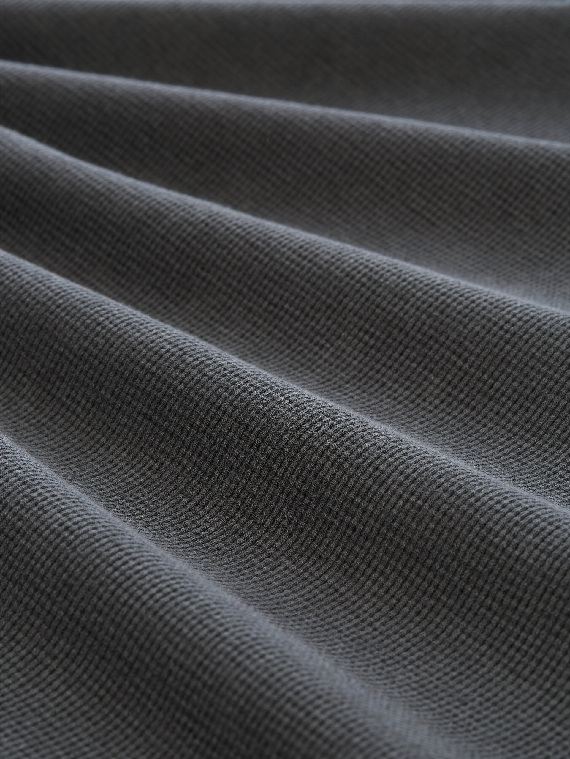 Resort poloshirt in used-look - Tarmac Grey