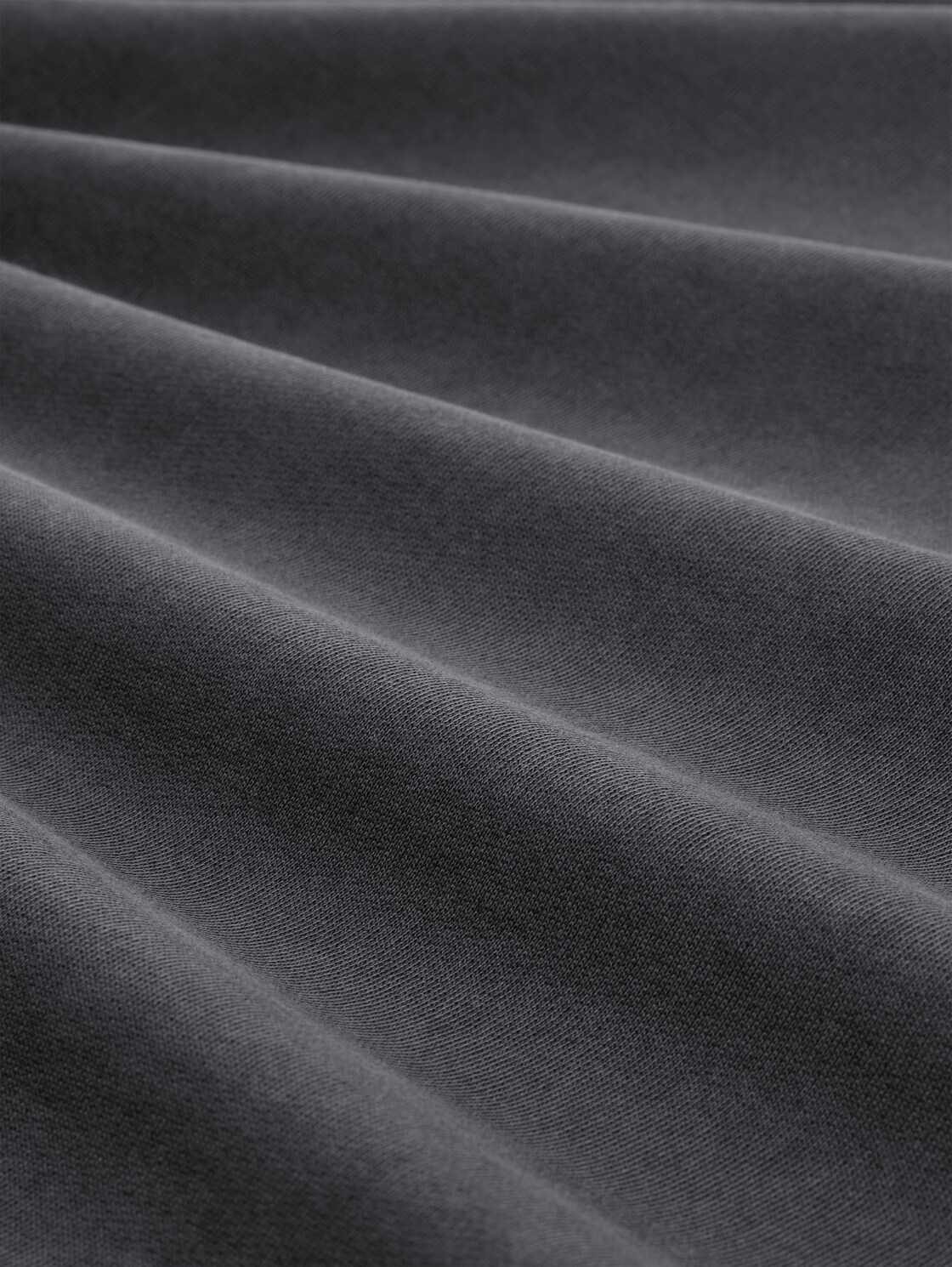 Sweatshirt mit Ärmeltasche - Tarmac Grey - Material-Ansicht