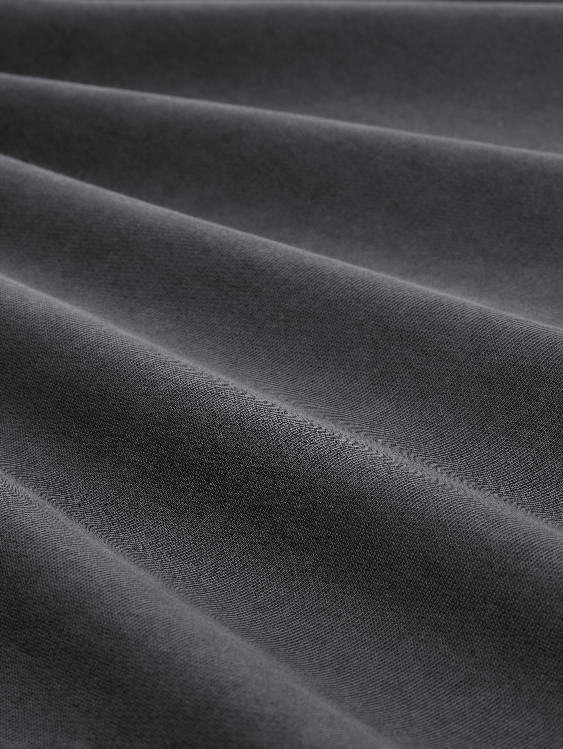 Sweatshirt met zak op de mouw - Tarmac Grey - Materiaalweergave