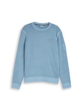 Nicht ausgewählt, Sweatshirt mit Ärmeltasche von , blau