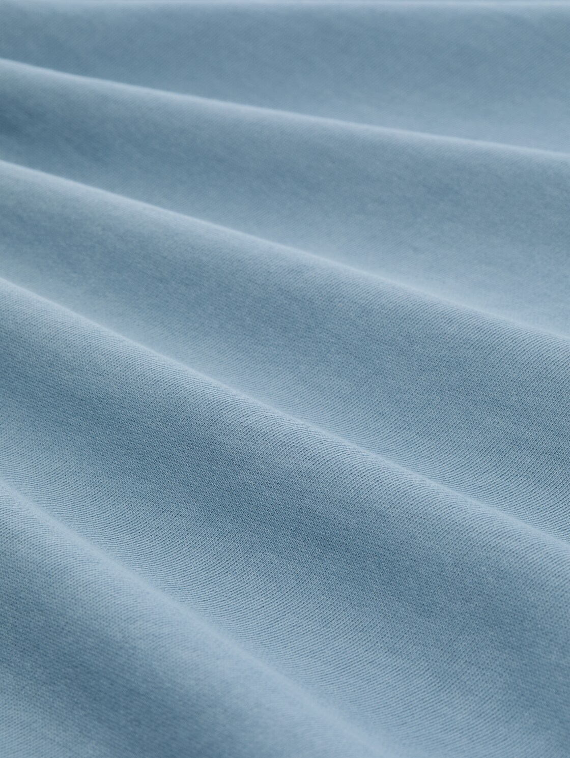 Sweatshirt mit Ärmeltasche - mountain spring blue - Material-Ansicht