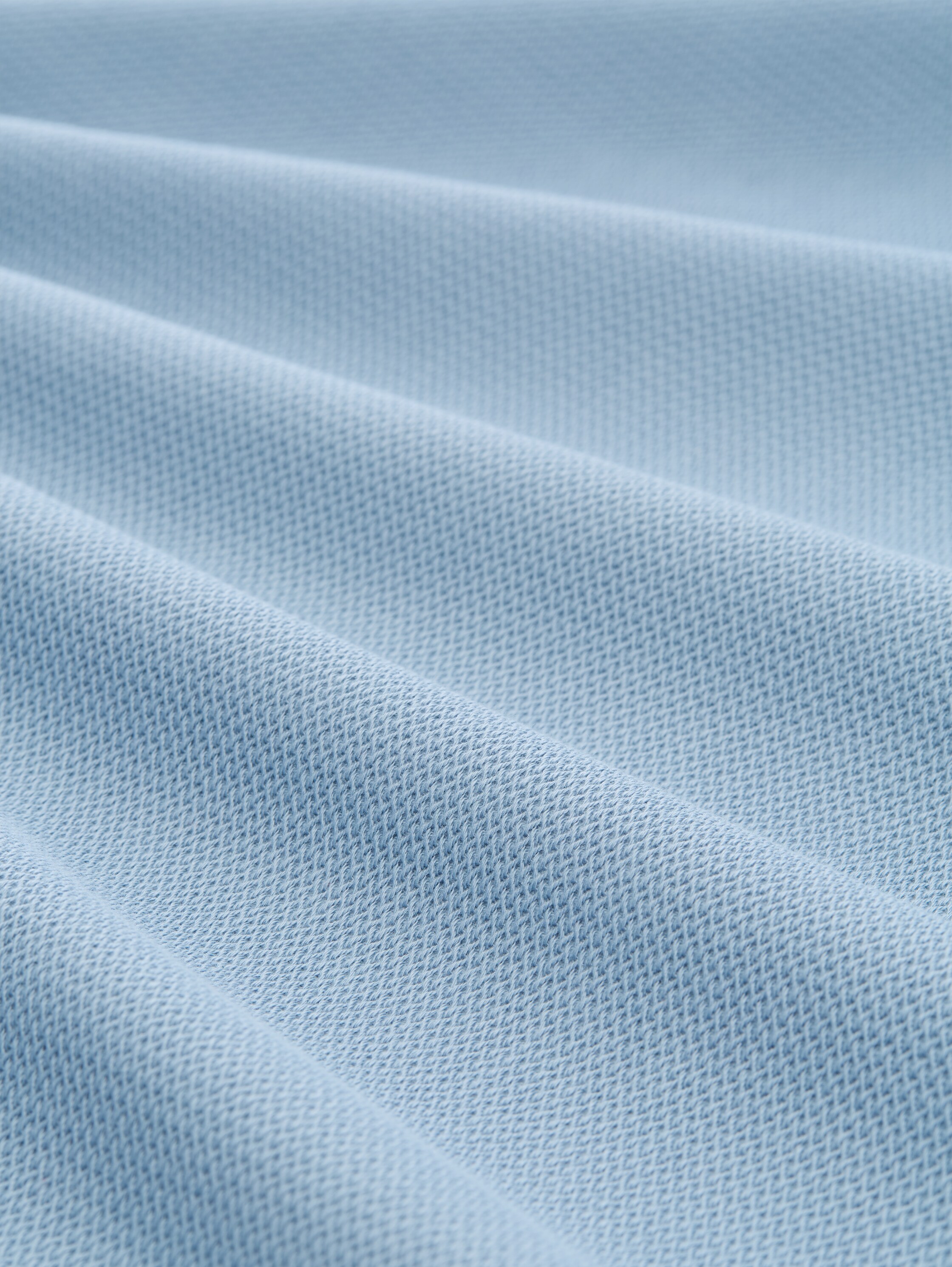 Sweat-shirt avec poche zippée - mountain spring blue - Vue de la matière