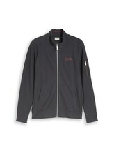 Geselecteerd, Sweatjack met opstaande kraag door Tom Tailor, zwart