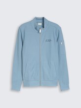 Vest de sweat avec col montant - mountain spring blue - Vue de face du produit