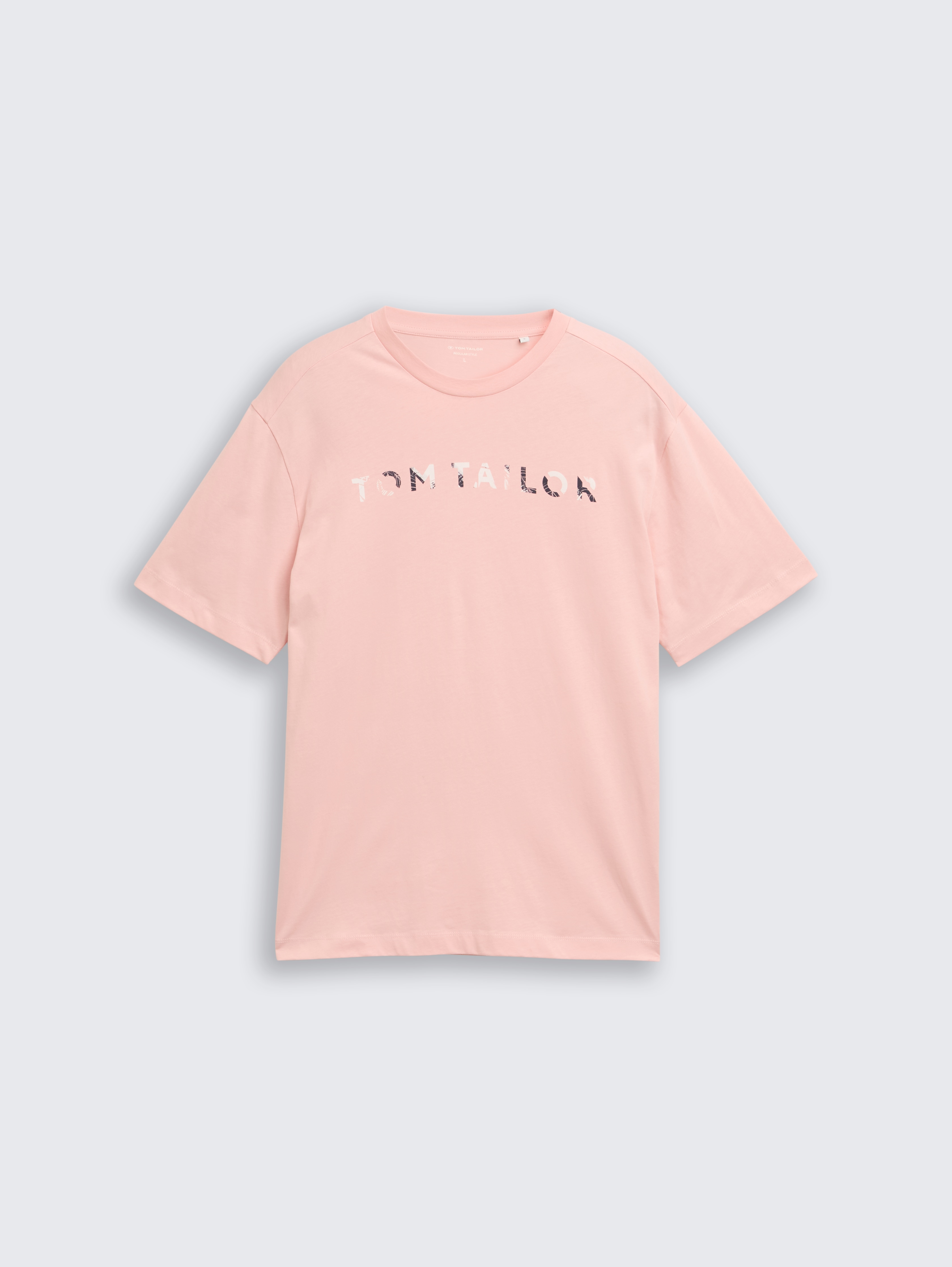 T-shirt with print by Men, Twinkle Pink