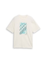 Nicht ausgewählt, T-Shirt mit Print von Tom Tailor, braun