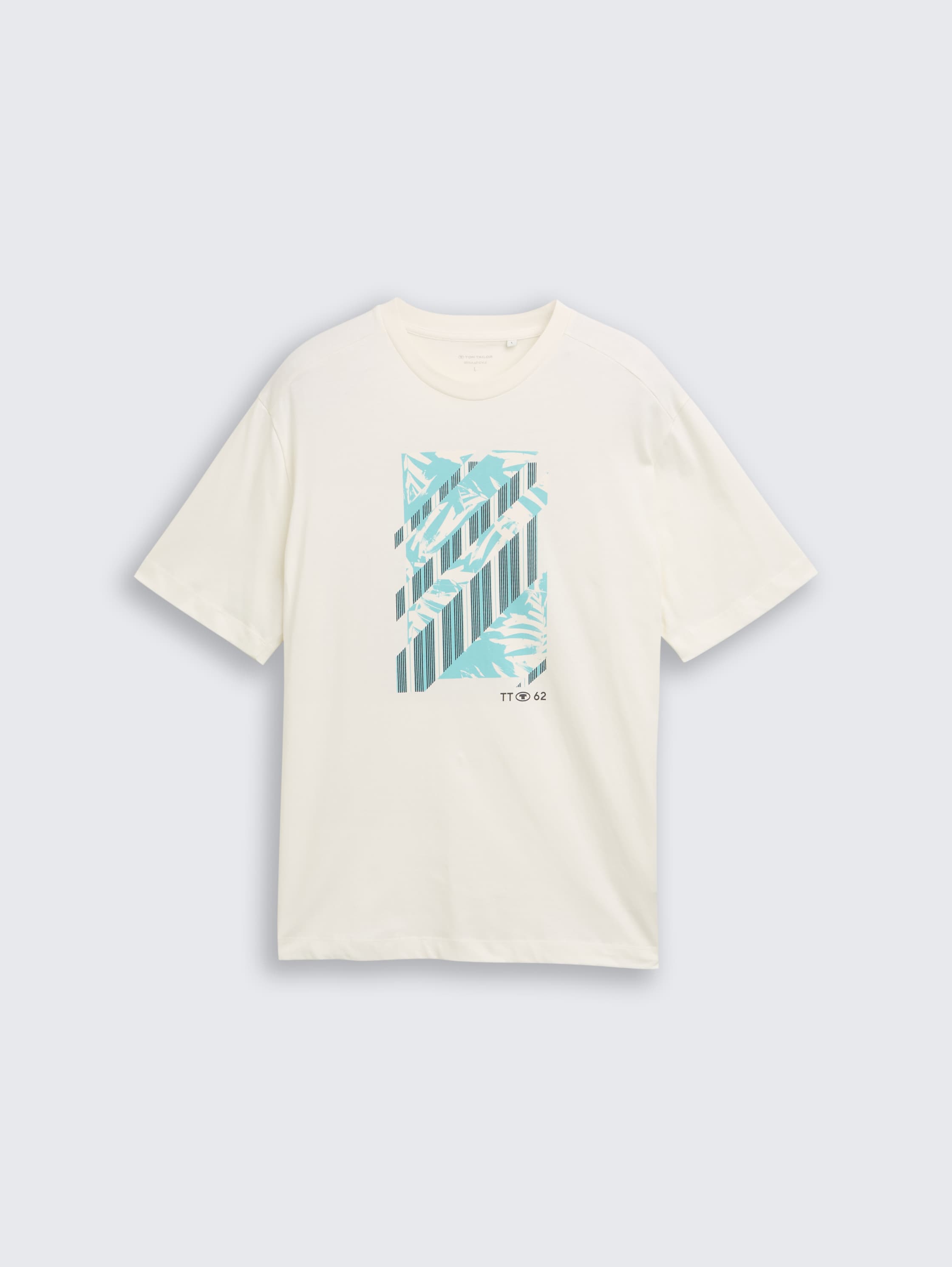 T-Shirt mit Print - gardenia_white - 