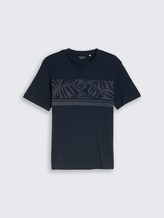 T-shirt avec impression inside-out - sky captain blue - Vue de face du produit