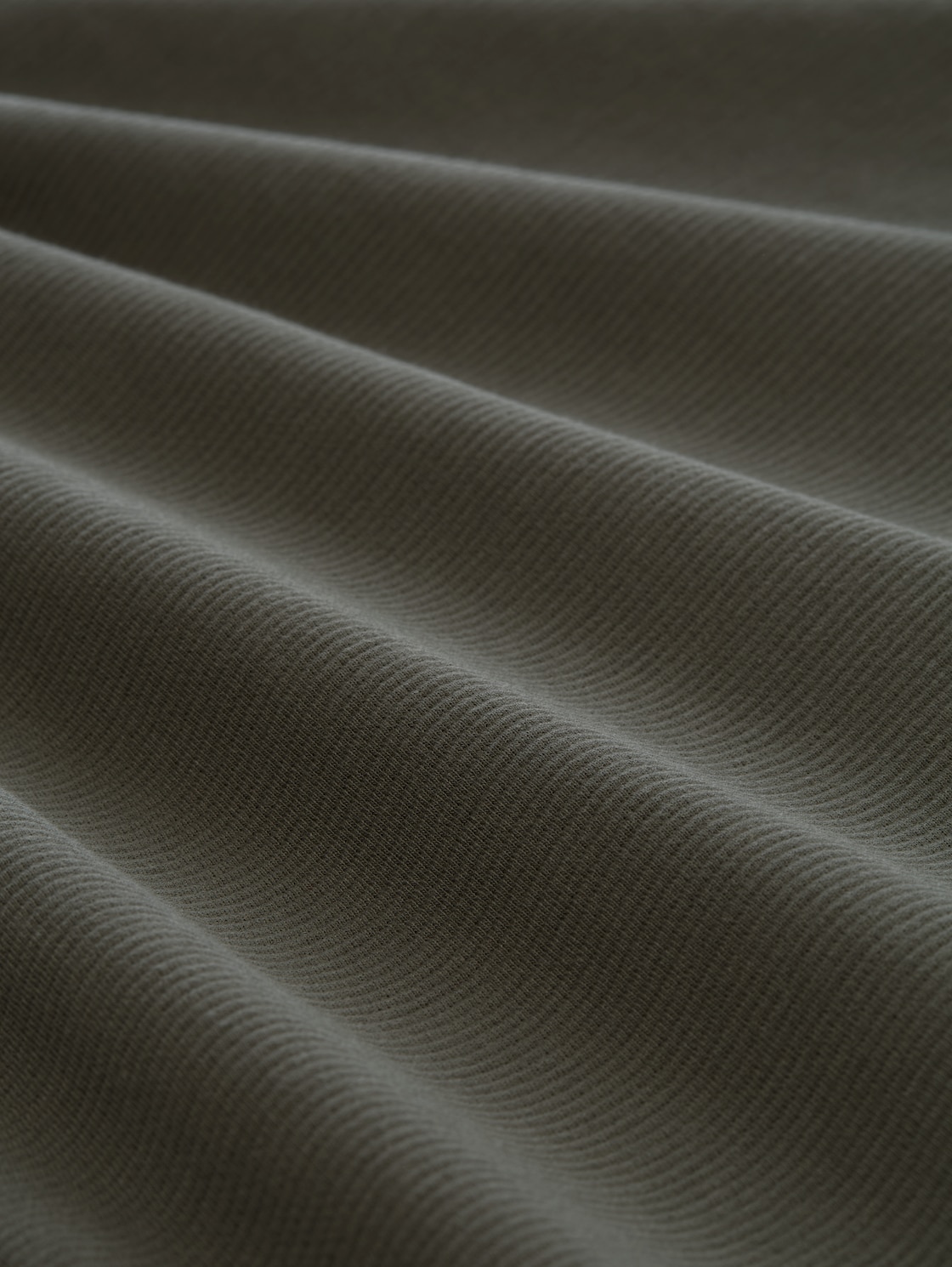 T-Shirt aus Baumwolle - leaf green ottoman - Material-Ansicht