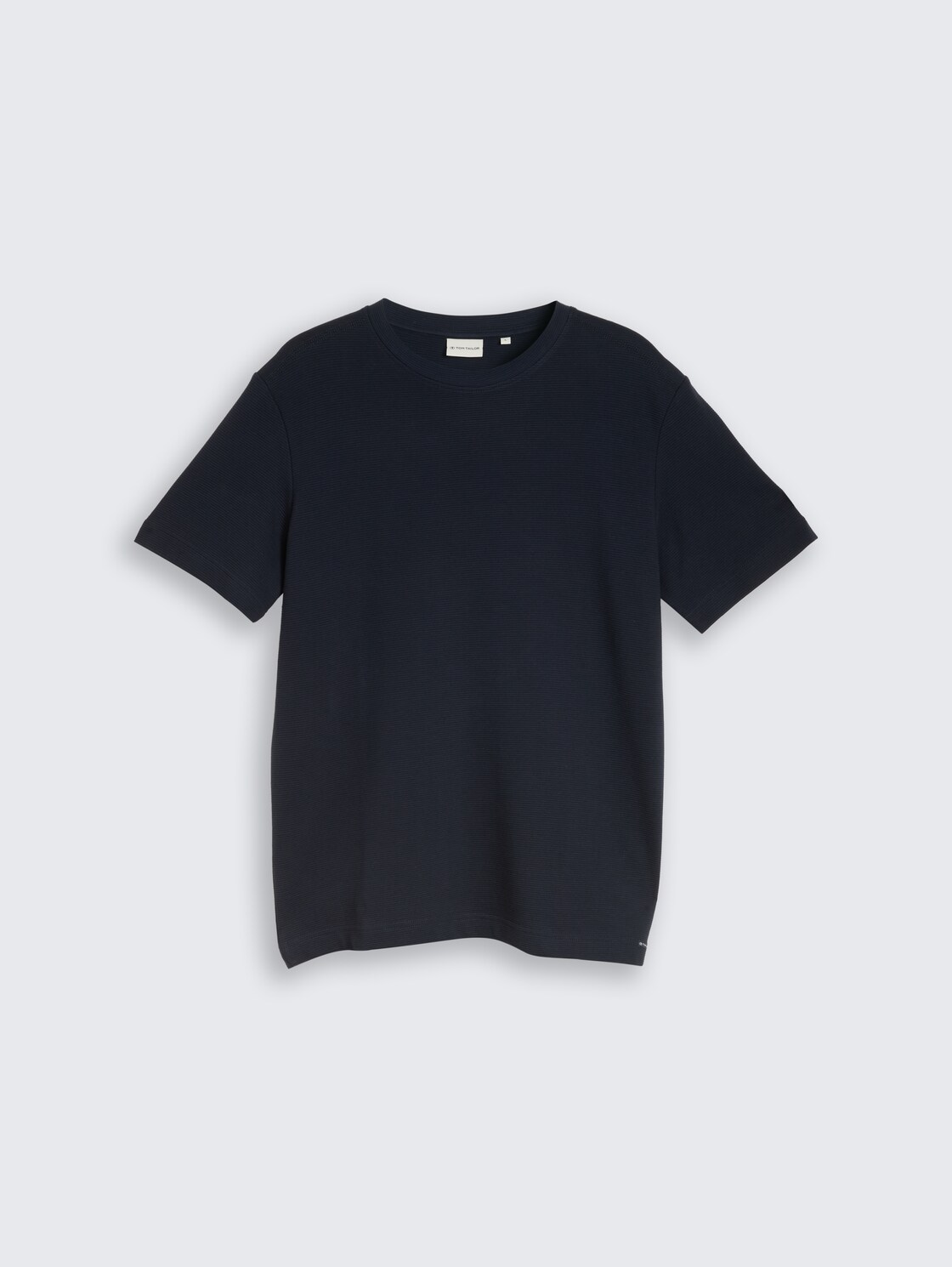 Cotton T-shirt - sky captain blue ottoman - Front product view