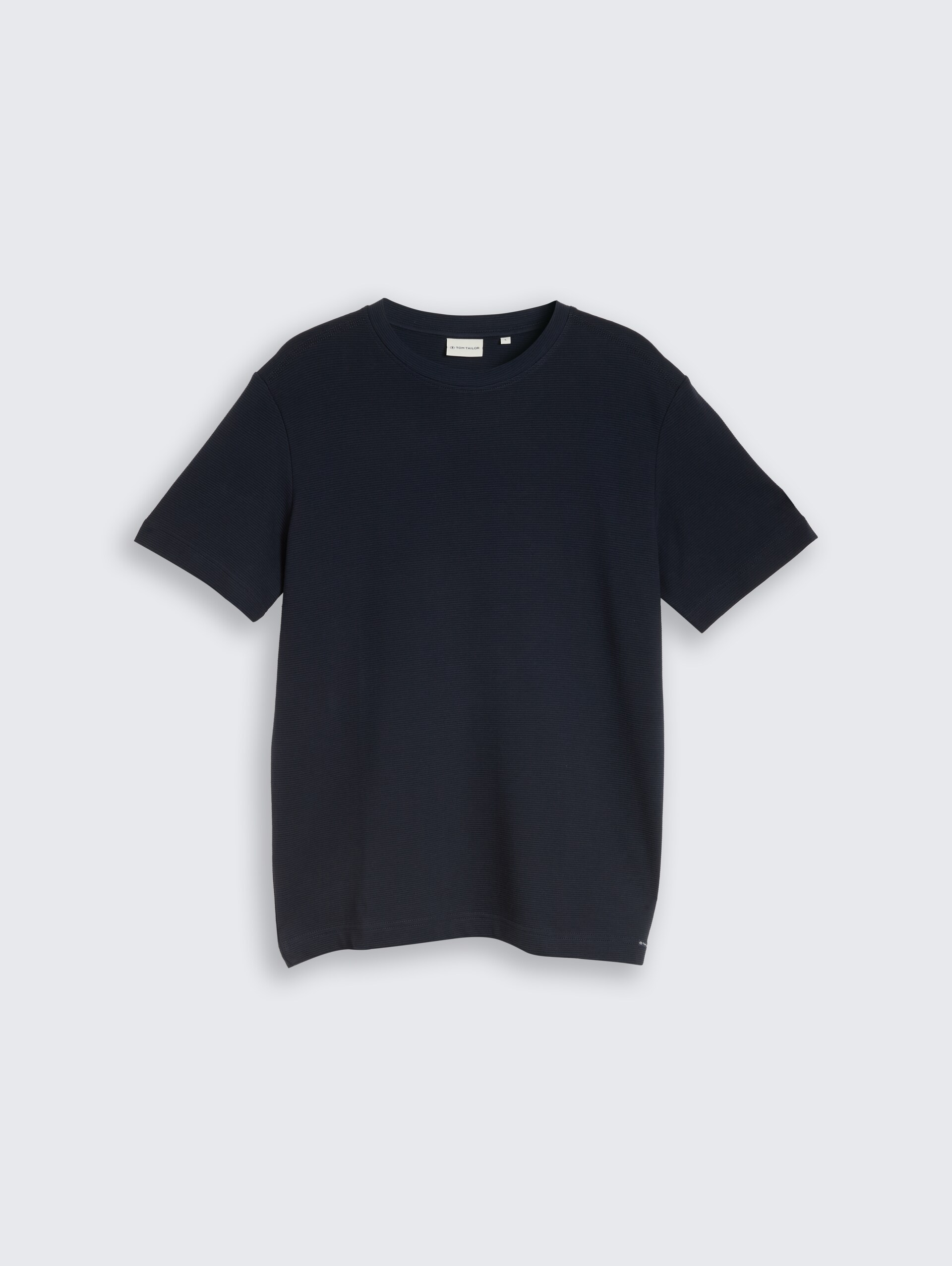 T-Shirt aus Baumwolle - sky captain blue ottoman - Vorder-Produkt-Ansicht