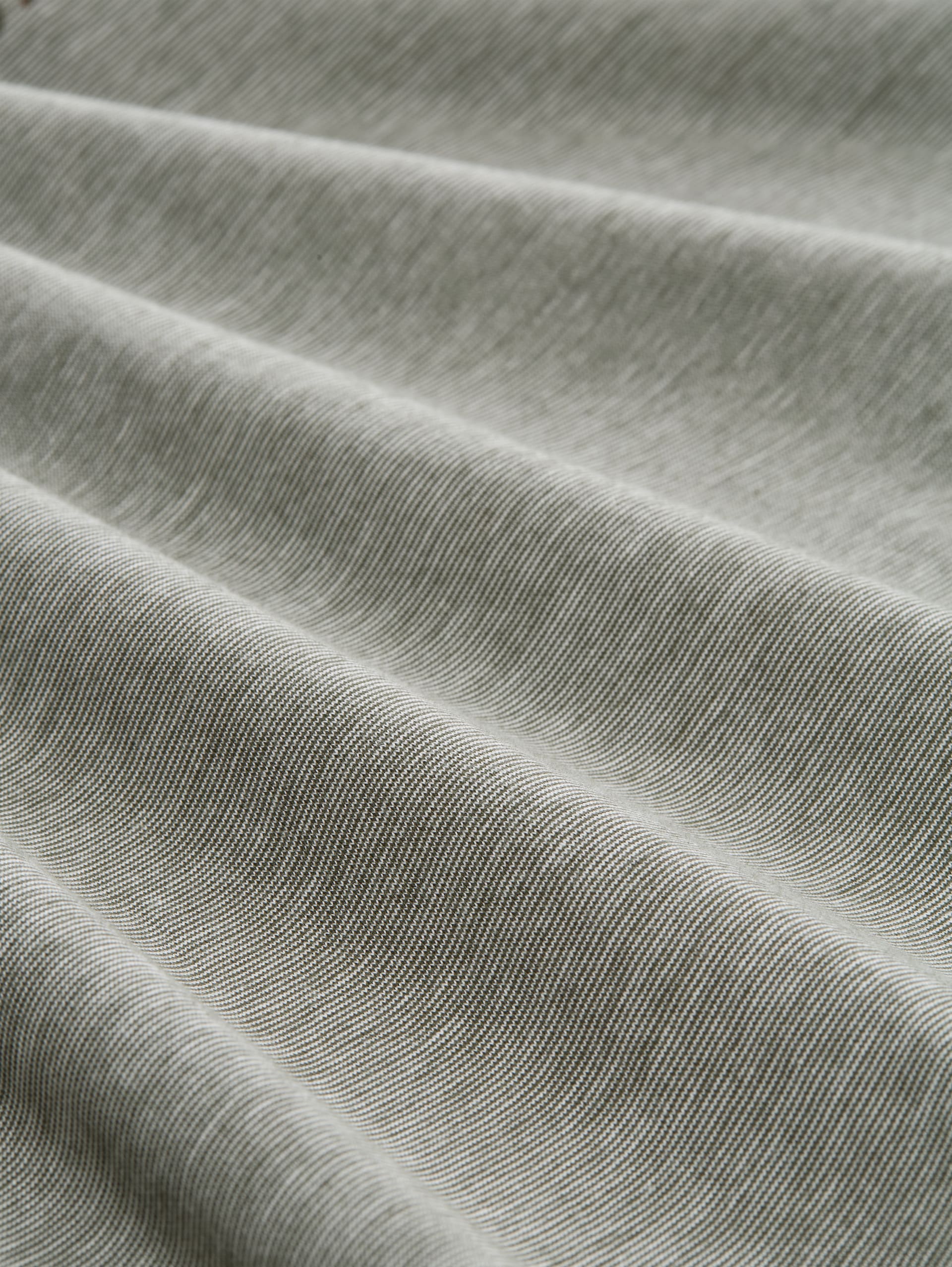 T-shirt with logo print - deep green white stripes - Material view