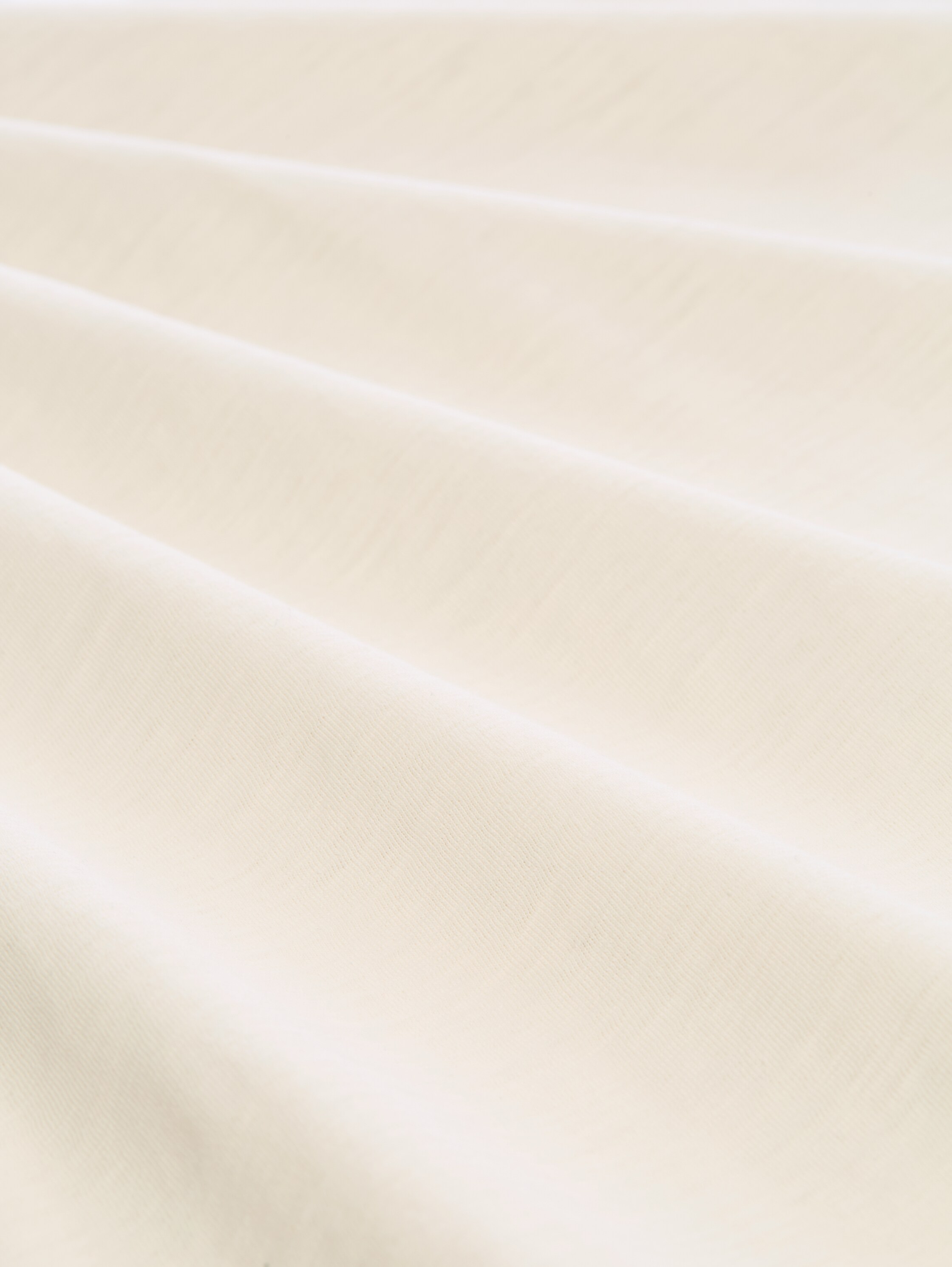 T-Shirt in Melange-Optik - gardenia_white - 