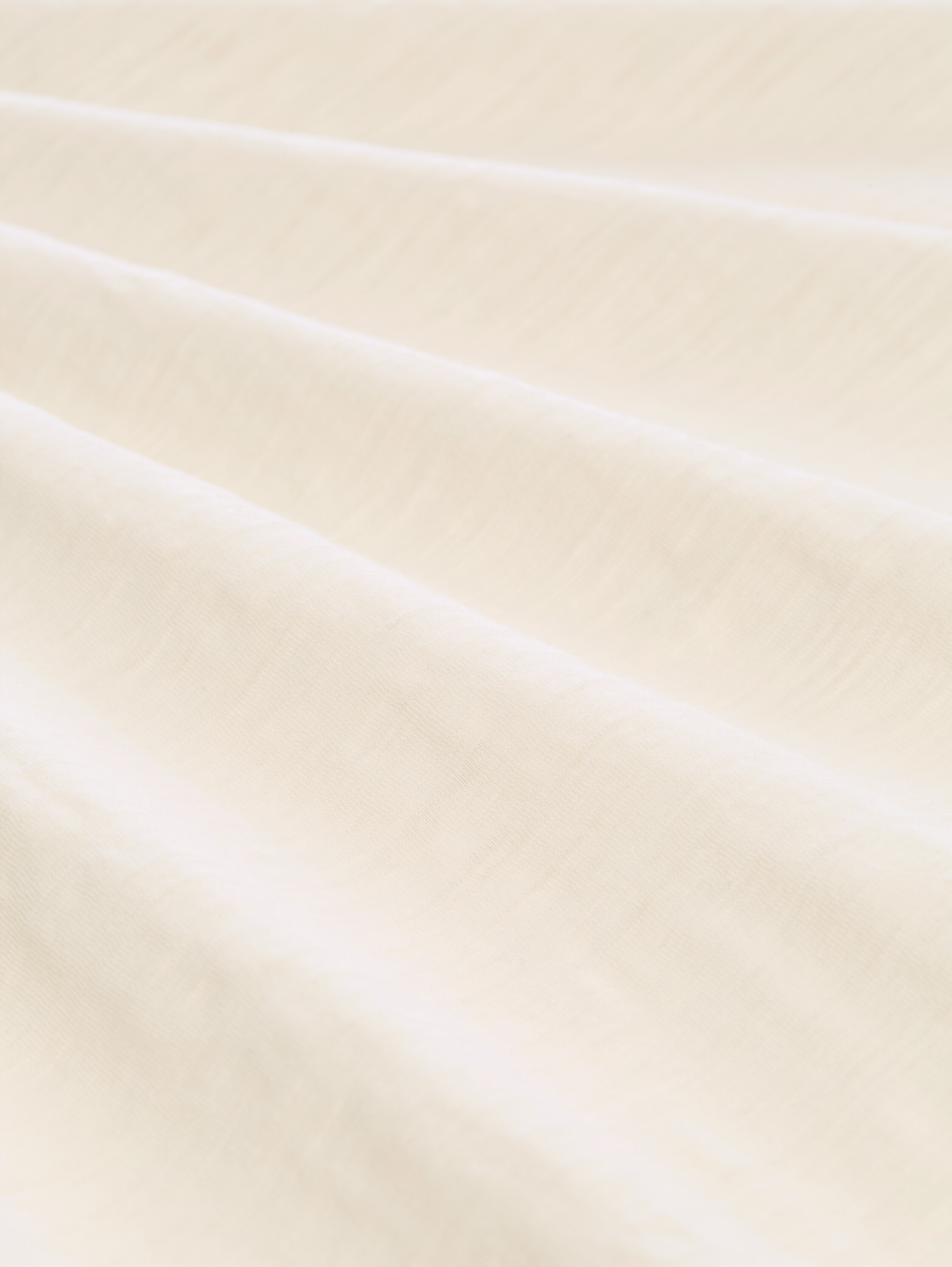 T-shirt met V-hals - gardenia_white - 