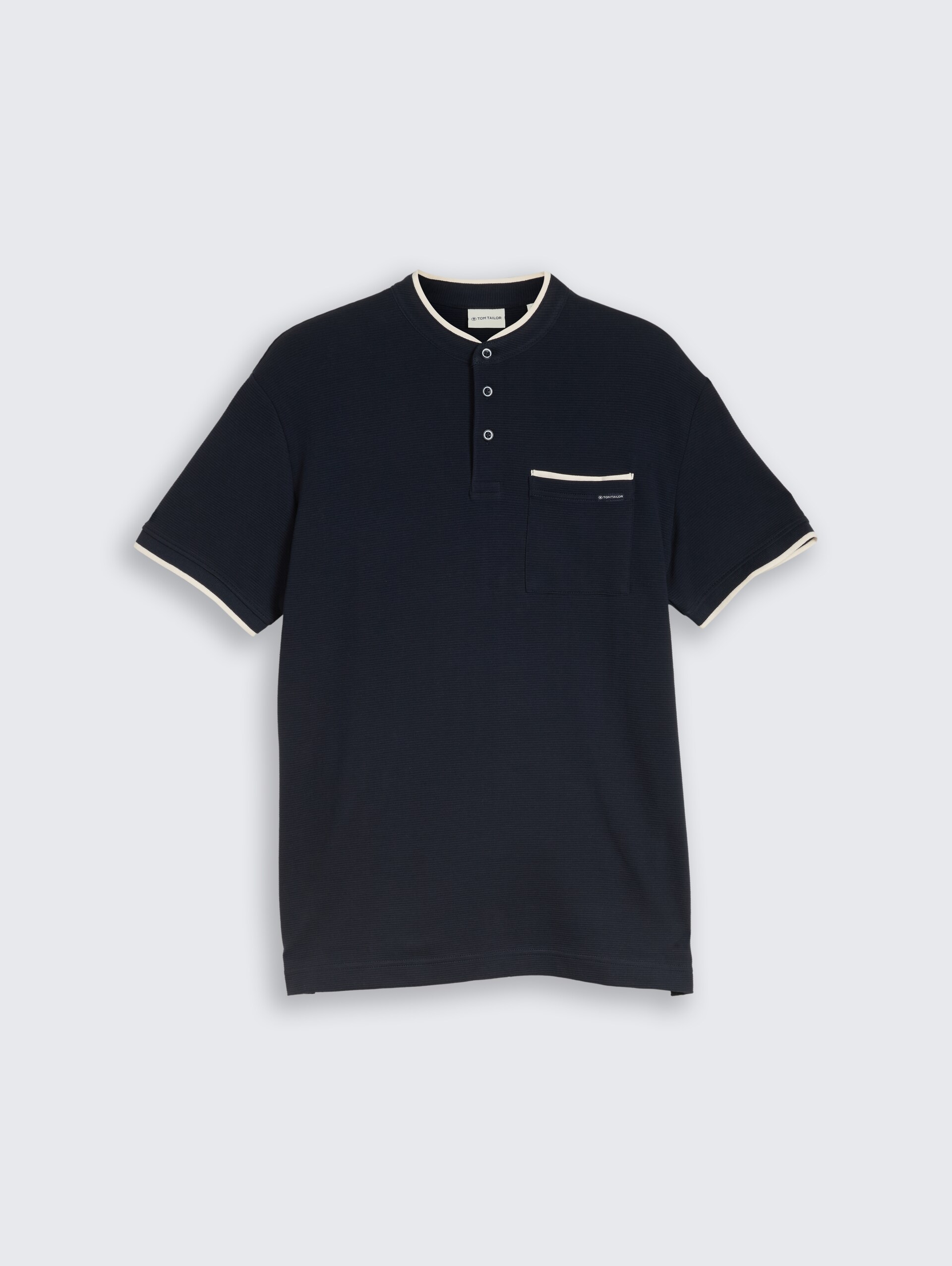 Poloshirt mit Brusttasche - sky captain blue ottoman