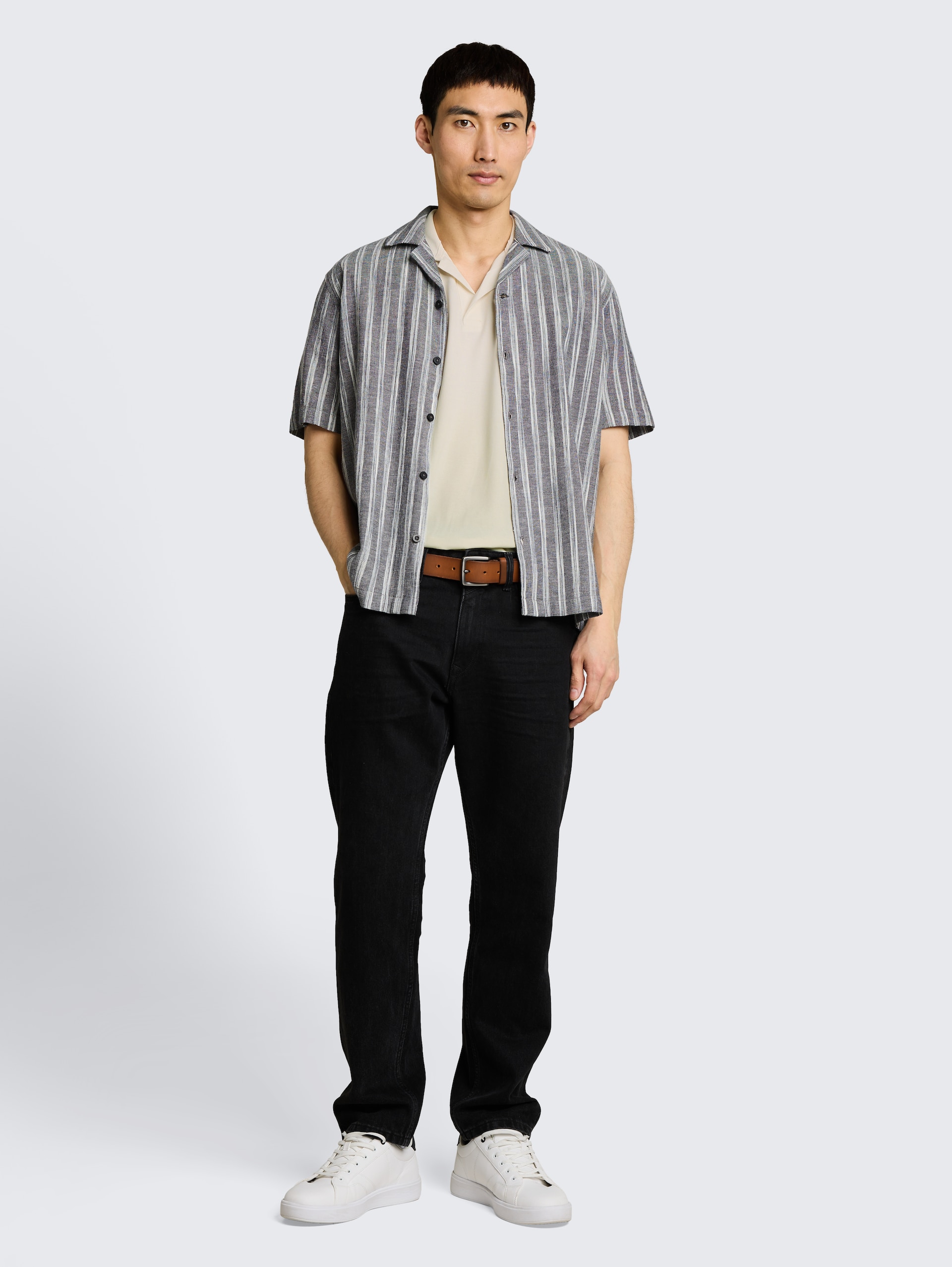 Resort Poloshirt aus Piqué - Gardenia White