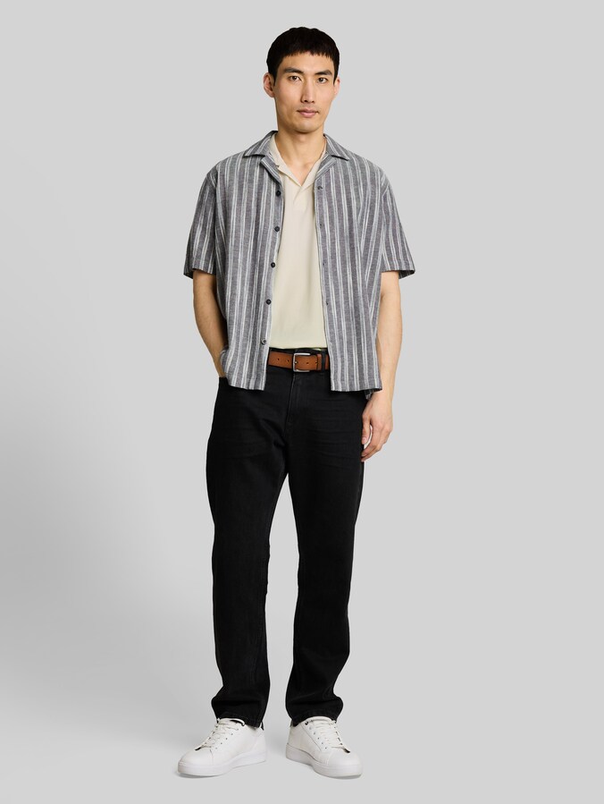 Resort polo shirt in piqué by Men, Gardenia White