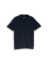 Ausgewählt, Resort Poloshirt aus Piqué von Tom Tailor, blau