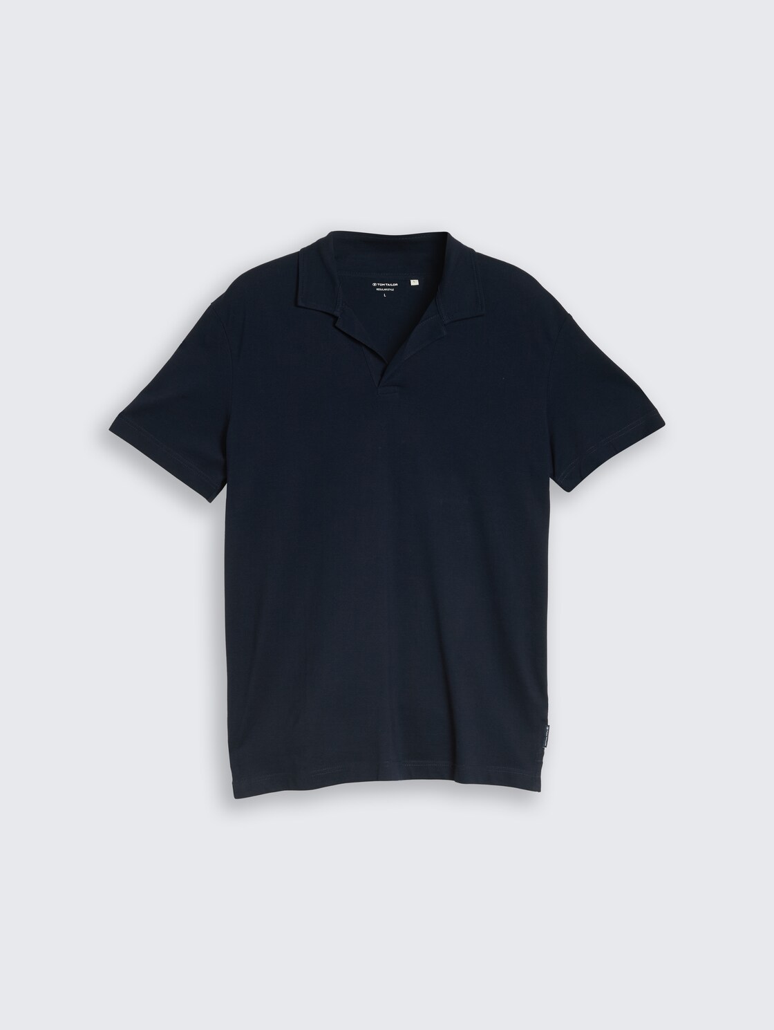 Resort Poloshirt aus Piqué - sky captain blue