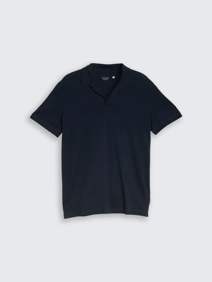 Resort Poloshirt aus Piqué von Men, sky captain blue