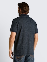 Poloshirt mit Logo-Print - white navy inject stripe