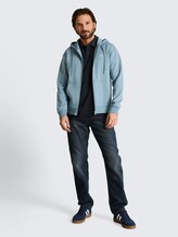 Poloshirt im Used-Look - navy tonal stripe
