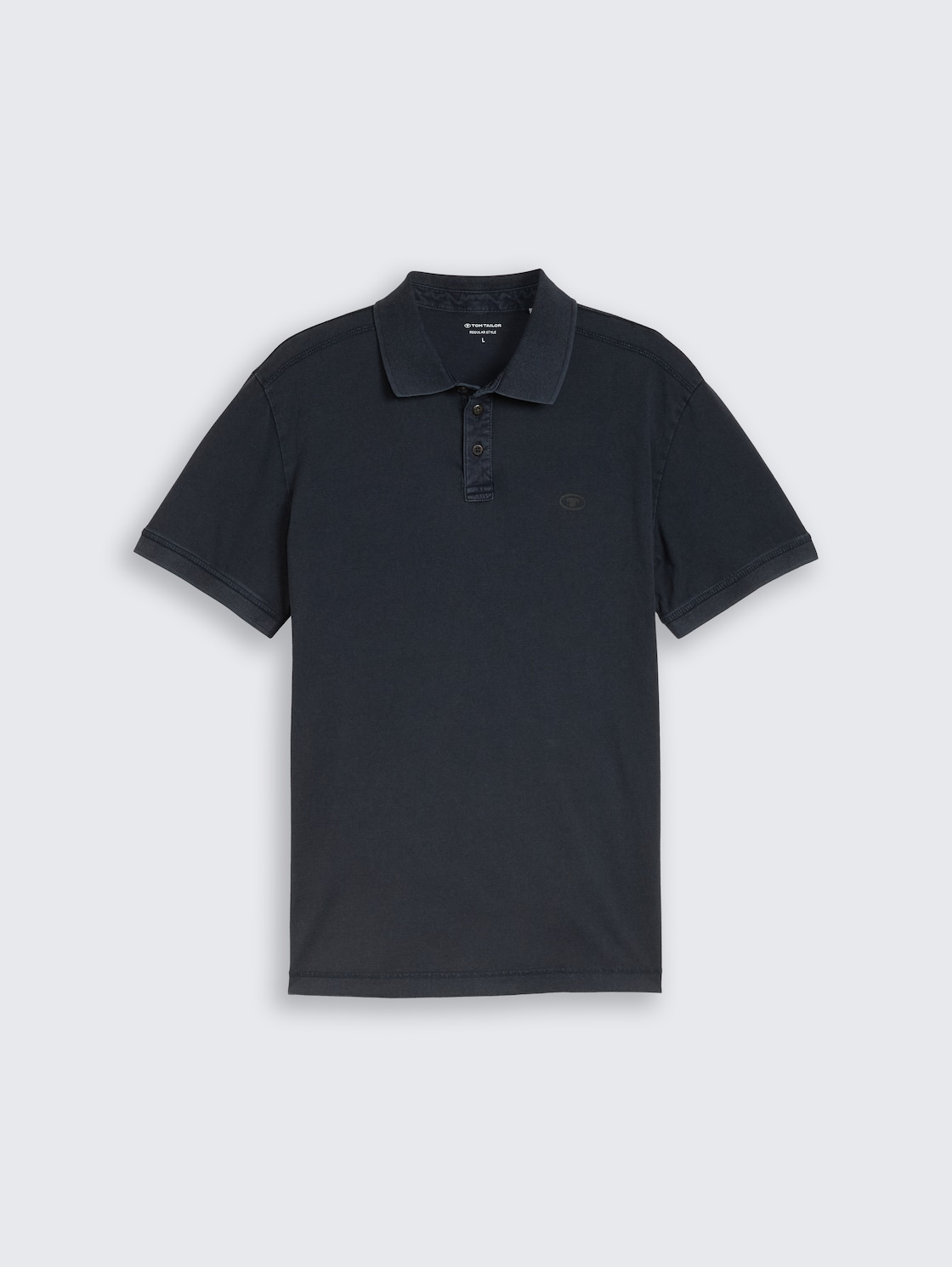 Poloshirt im Used-Look - navy tonal stripe