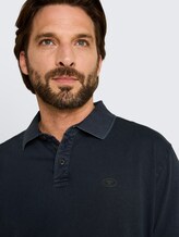 Poloshirt im Used-Look - navy tonal stripe