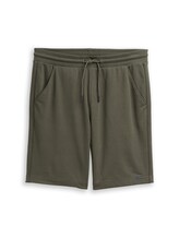 Ausgewählt, Basic Sweat-Shorts von Tom Tailor, grün