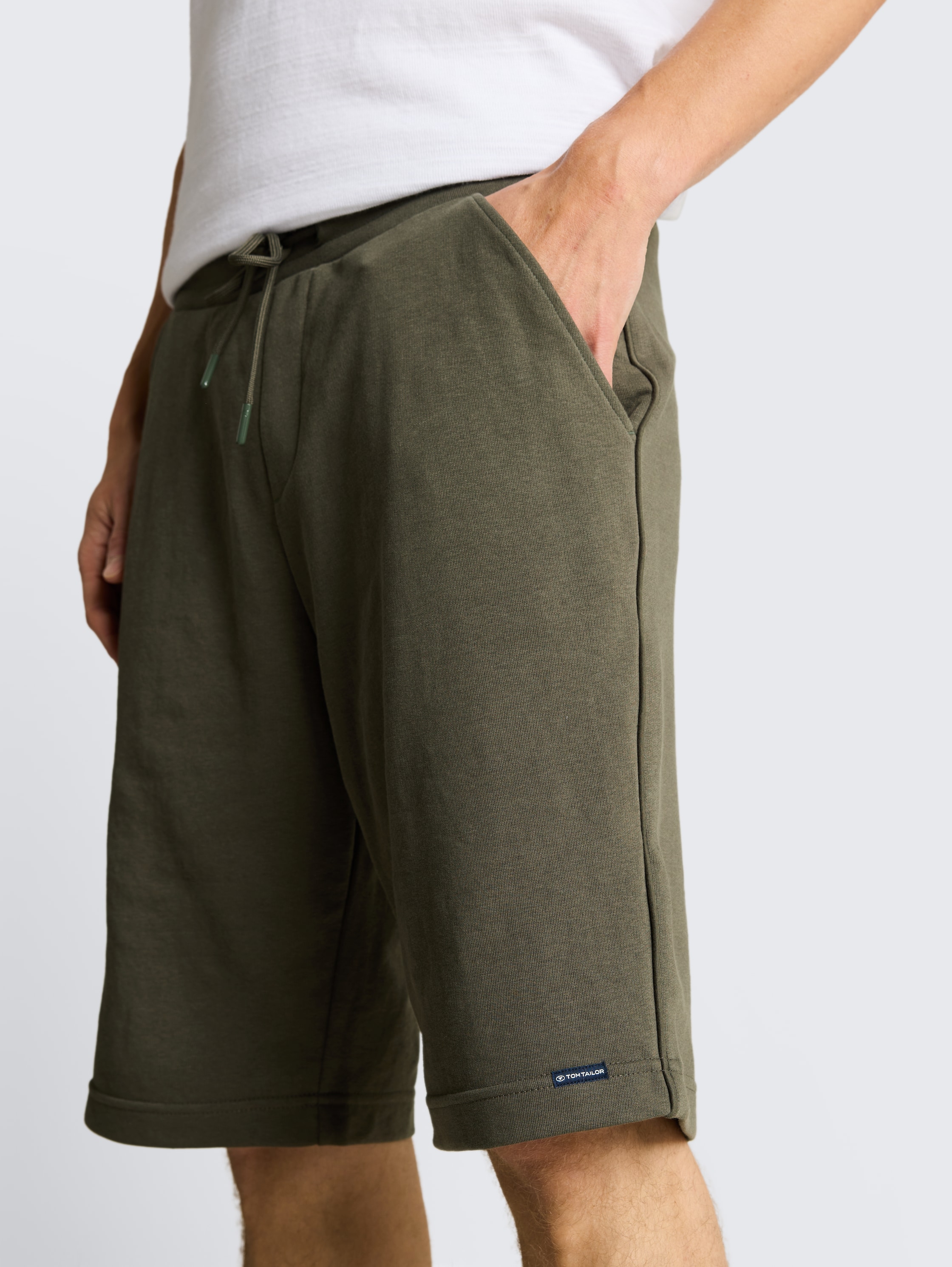 Basic sweatshort - deep_leaf_green - 