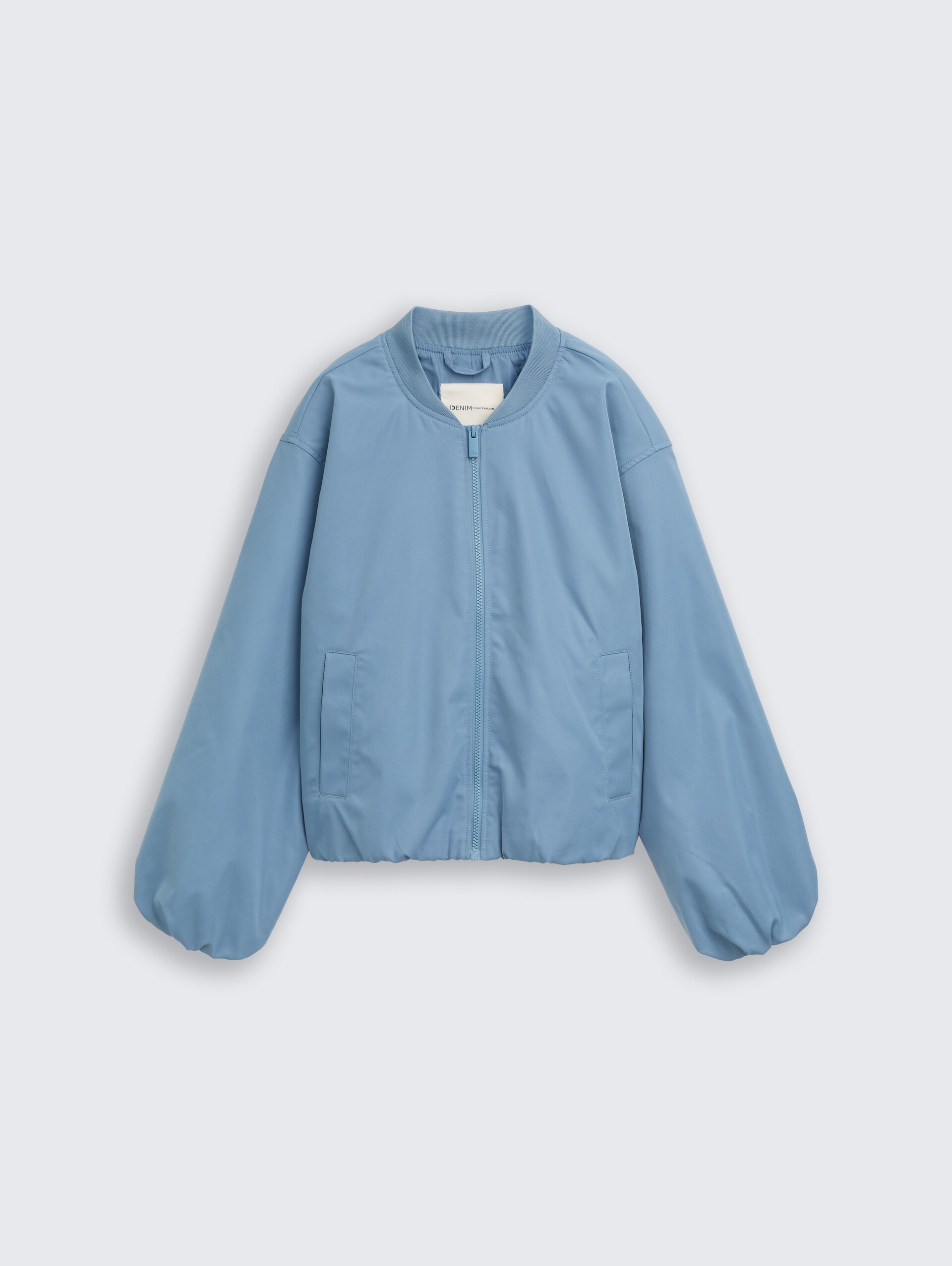 Bomberjacke aus wasserabweisendem Material - spring lake blue - Vorder-Produkt-Ansicht
