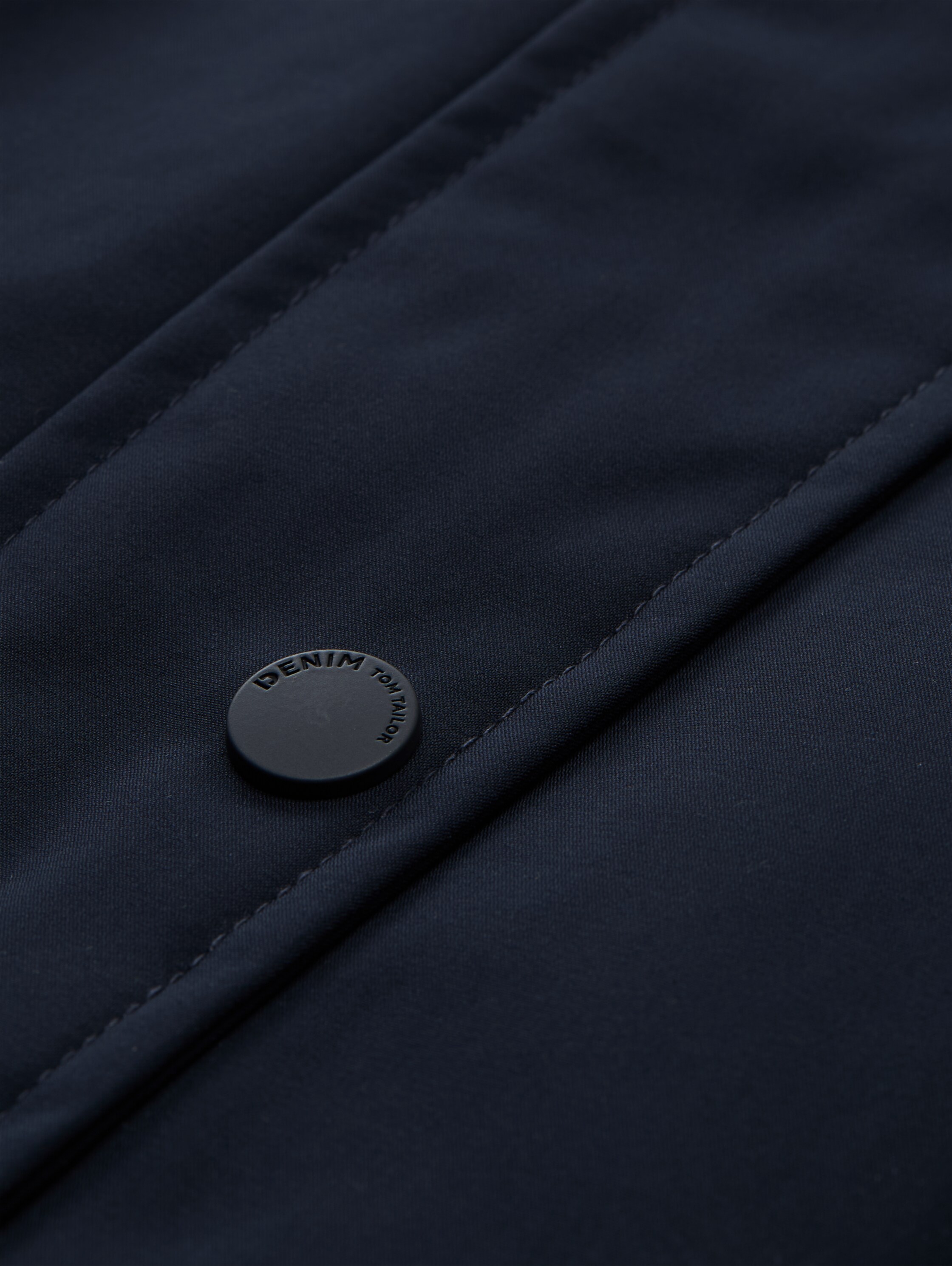 Ultralichte korte parka van waterafstotend materiaal - sky_captain_blue_1 - 