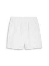 Nicht ausgewählt, Shorts mit Lochstickerei von Tom Tailor, weiß