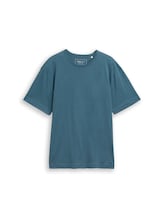 Niet geselecteerd, Relaxed fit T-shirt van katoen door Tom Tailor, groen