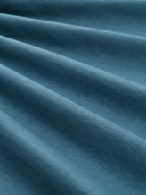 Relaxed fit T-shirt van katoen - tide petrol - Materiaalweergave