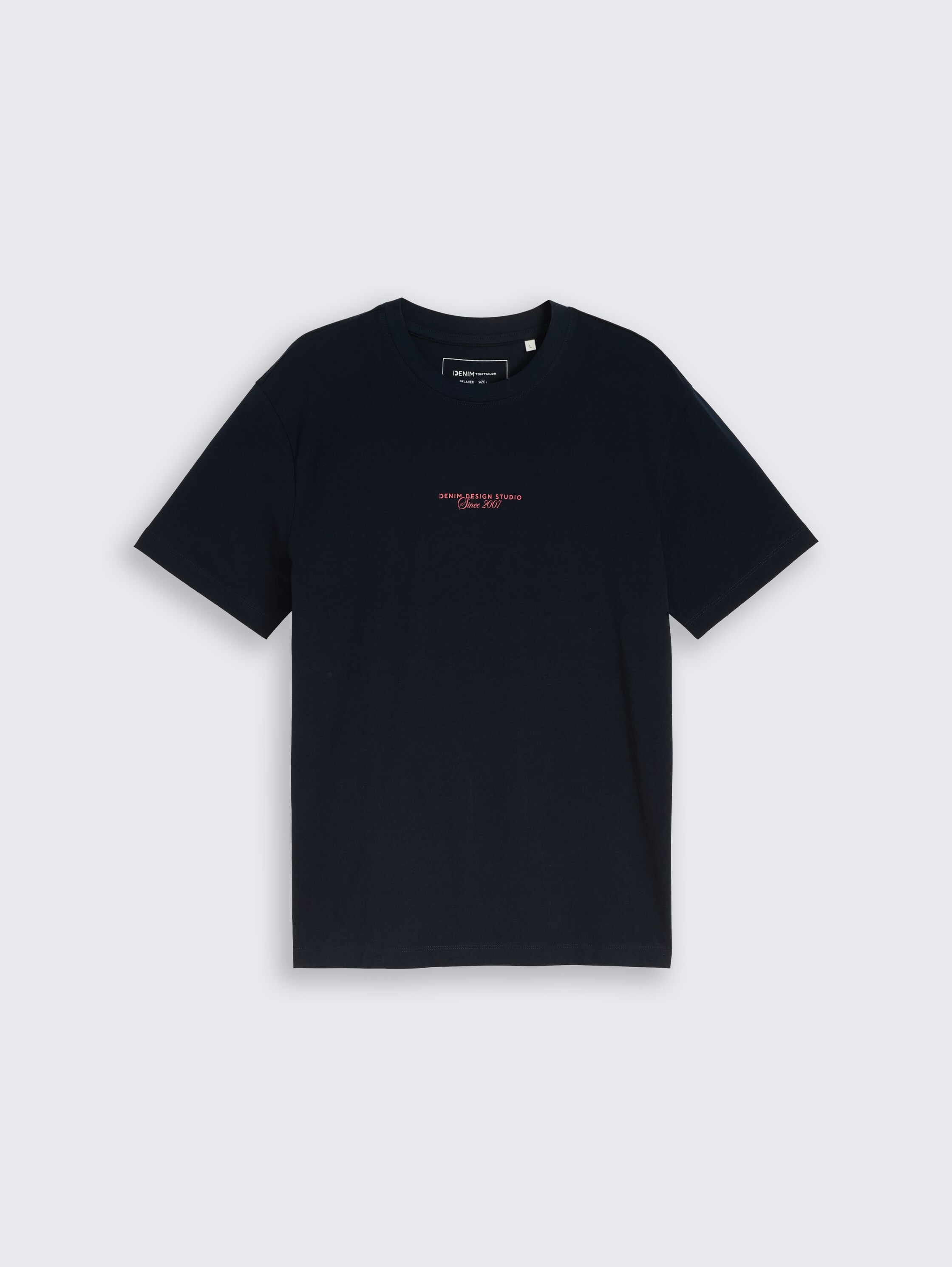 Relaxed Fit T-Shirt mit Rückenprint - sky captain blue - Vorder-Produkt-Ansicht