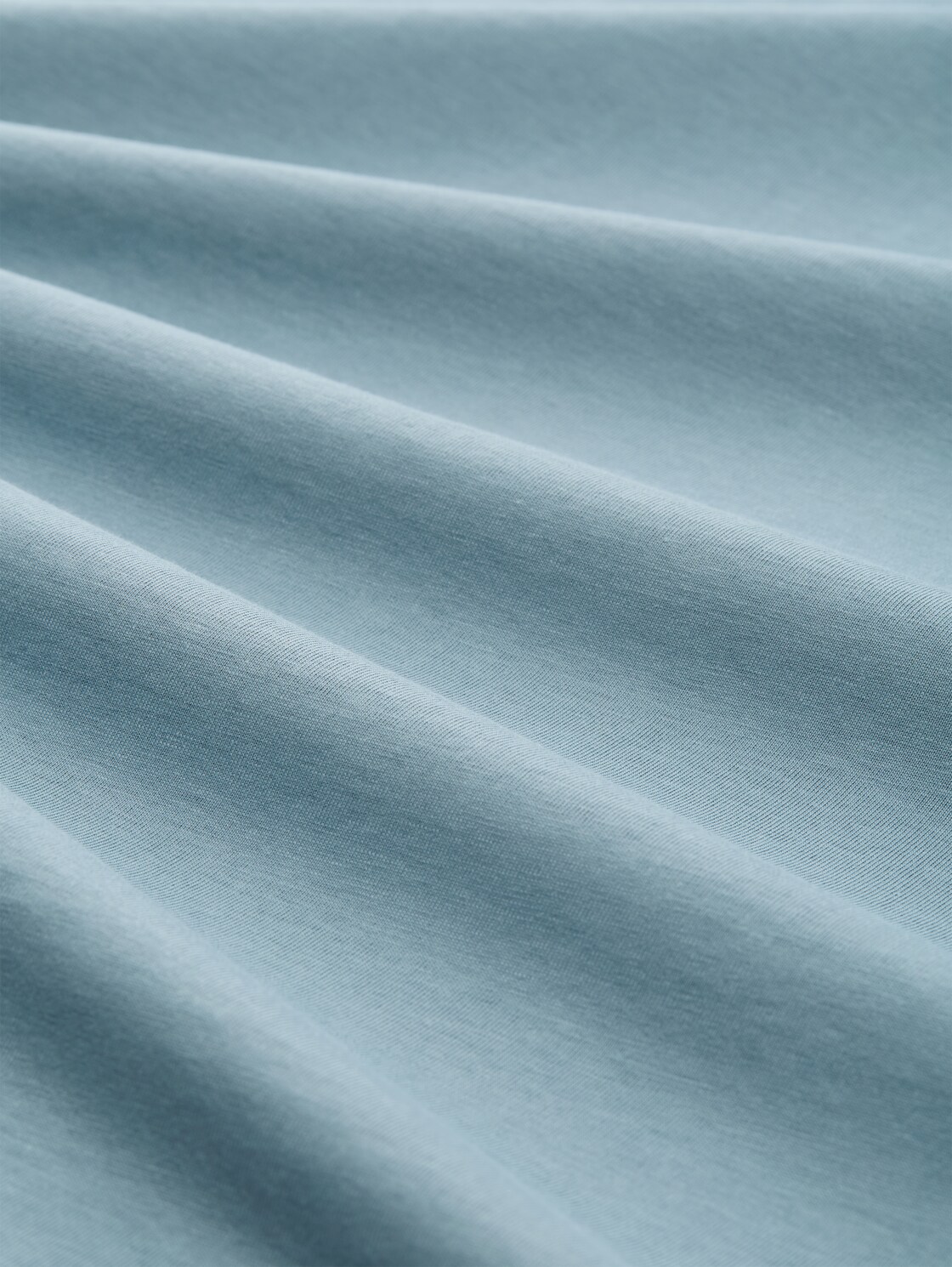 Relaxed Fit T-Shirt mit Rückenprint - citadel blue - Material-Ansicht