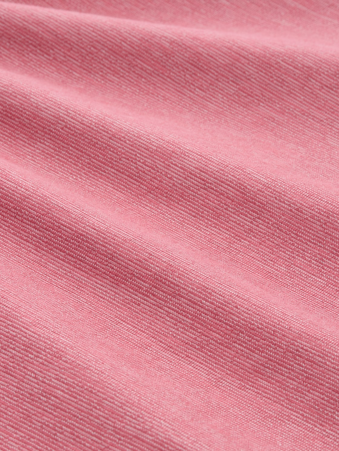 T-Shirt in Melange-Optik - baroque rose melange - Material-Ansicht