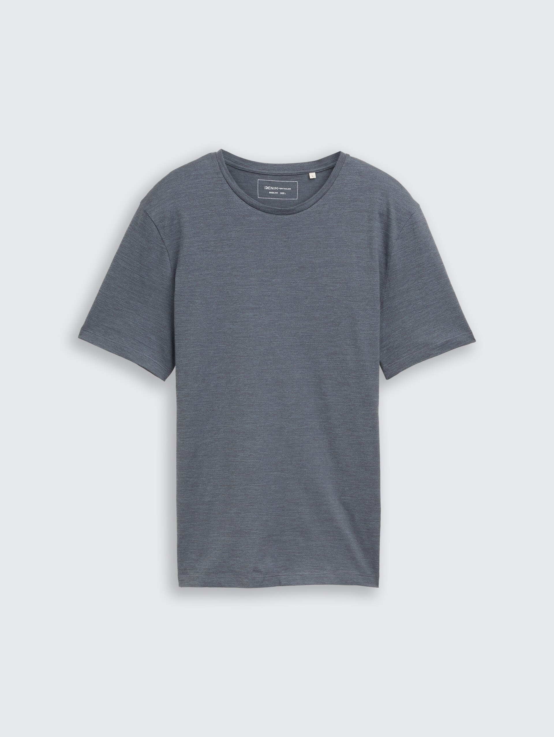 T-Shirt in Melange-Optik - urban medium grey melange - Vorder-Produkt-Ansicht